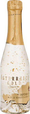 14,95 € | Белое игристое Österreich Gold 23 Carat Leaf Sparkling Австрия Маленькая бутылка 20 cl