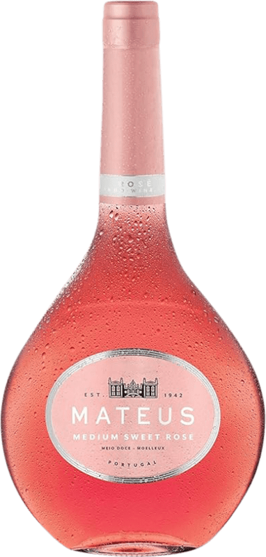 10,95 € Kostenloser Versand | Rosé-Wein Sogrape Mateus Rosado Halbtrocken Halbsüß