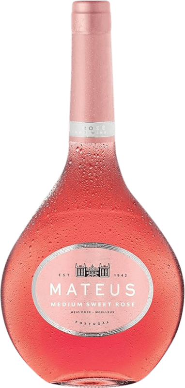 6,95 € | 玫瑰酒 Sogrape Mateus Rosado 半干半甜 葡萄牙 Syrah, Tinta Roriz, Baga 75 cl