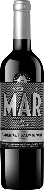 Free Shipping | Red wine Vicente Gandía Finca del Mar Aged Valencian Community Spain Cabernet Sauvignon 75 cl