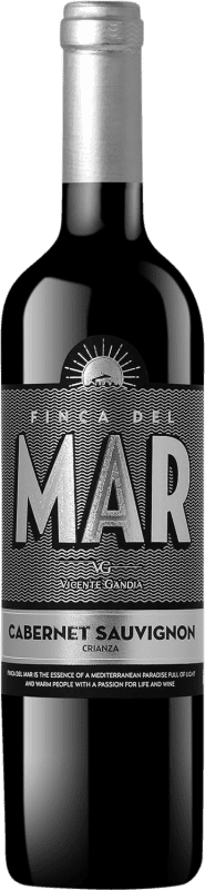 10,95 € Spedizione Gratuita | Vino Rosso Vicente Gandía Finca del Mar Crianza — Invecchiato in Botte