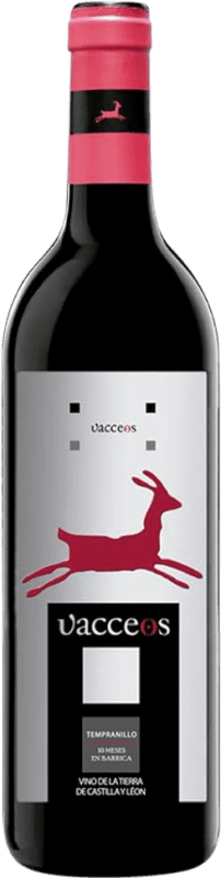 Spedizione Gratuita | Vino Rosso Cuatro Rayas Vacceos 10 Meses Botte Castilla y León Spagna Tempranillo 75 cl