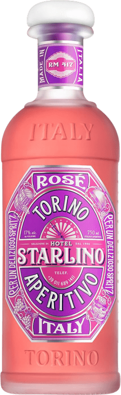 Kostenloser Versand | Bitter-Aperitif Starlino Rosé Italien 75 cl