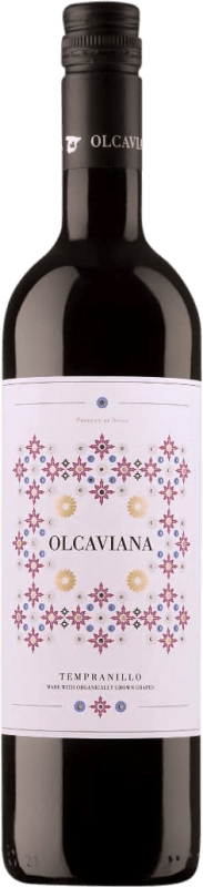 3,95 € Envio grátis | Vinho tinto Sierra Norte Olcaviana Ecológico I.G.P. Vino de la Tierra de Castilla Biológico