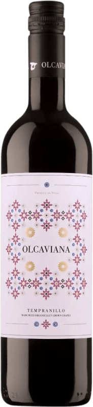 3,95 € | Vinho tinto Sierra Norte Olcaviana Ecológico I.G.P. Vino de la Tierra de Castilla Castela-Mancha Espanha Tempranillo 75 cl