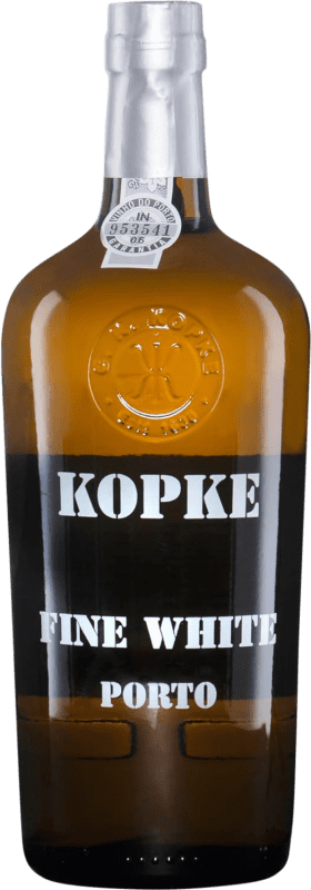 36,95 € Envio grátis | Vinho fortificado Kopke Fine White I.G. Porto