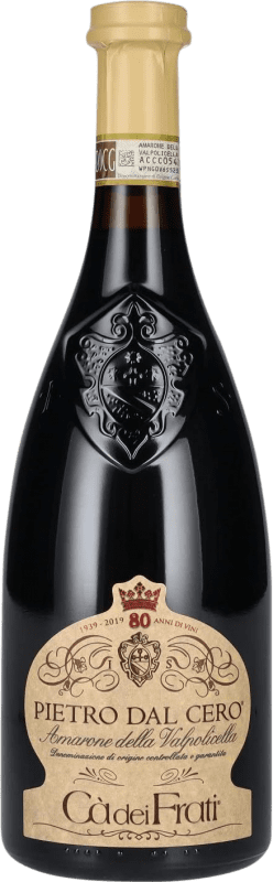 Free Shipping | Red wine Pietro dal Cero. Cà dei Frati D.O.C.G. Amarone della Valpolicella Lombardia Italy Corvina 75 cl