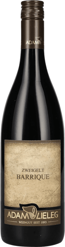 Free Shipping | Red Wine Adam Lieleg Barrel Austria Zweigelt 75 cl