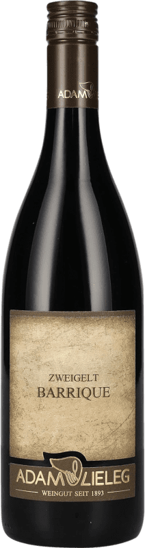 Free Shipping | Red wine Adam Lieleg Barrique Austria Zweigelt 75 cl