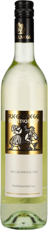 Kostenloser Versand | Weißwein Riegelnegg Gamlitzberg D.A.C. Südsteiermark Österreich Welschriesling 75 cl