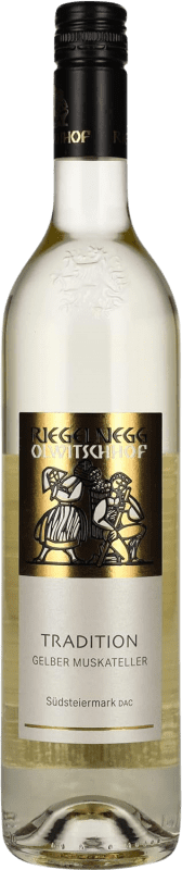 Kostenloser Versand | Weißwein Riegelnegg Gamlitzberg Tradition D.A.C. Südsteiermark Österreich Muskat 75 cl
