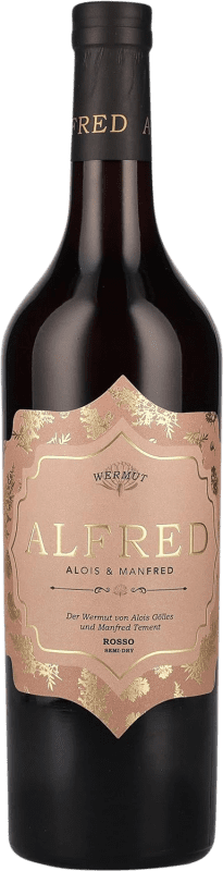 Envoi gratuit | Vermouth Alois & Manfred Alfred Rosso Semi Dry Demi-Sec Demi-Sucré Autriche 75 cl