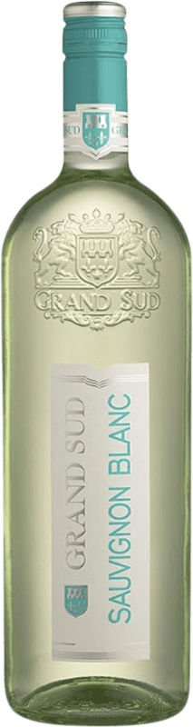 Бесплатная доставка | Белое вино Grand Sud Blanco Франция Sauvignon White 1 L