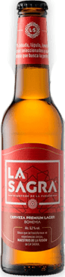 Birra Scatola da 4 unità La Sagra Lager Bottiglia Terzo 33 cl