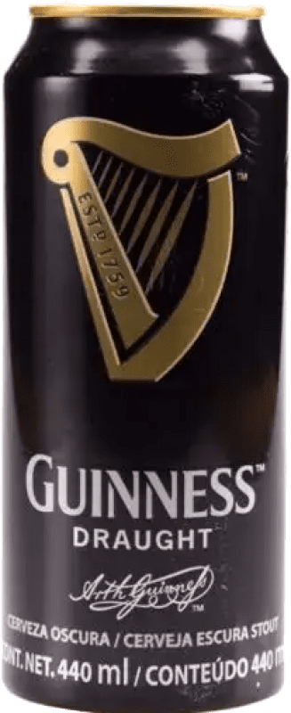 111,95 € | Коробка из 24 единиц Пиво Guinness Draught — 生啤 Ирландия Жестяная банка 37 cl