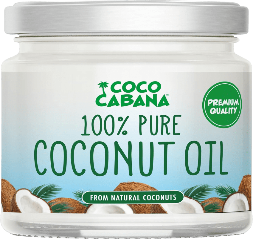 Envío gratis | Aceite de Cocina Coco Cabana Coconut Reino Unido Botellín Tercio 30 cl