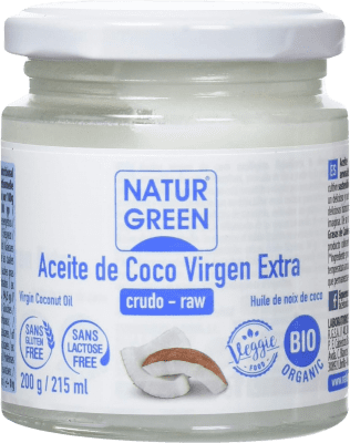 Olio da Cucina Scatola da 6 unità Natur Green Coco Bio Biologico Piccola Bottiglia 20 cl