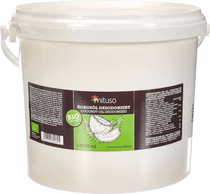 Растительное масло Mituso Organic — Органический Специальная бутылка 5 L Coco — Кокос
