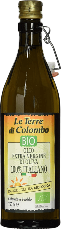 Envío gratis | Aceite de Oliva Le Terre di Colombo Virgen Extra Ecológico Italia 75 cl