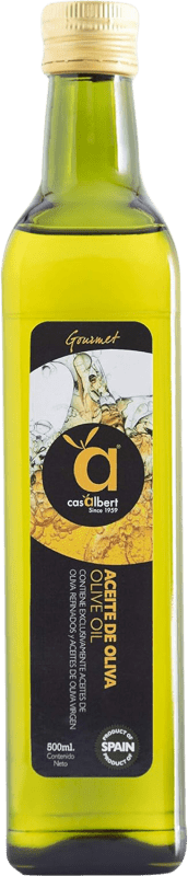 11,95 € Envío gratis | Aceite de Oliva Albert Casalbert Suave Botella Medium 50 cl