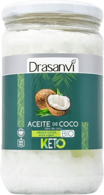 Free Shipping | Cooking Oil Drasanvi Coco Virgen Bio Castilla y León Spain Medium Bottle 50 cl