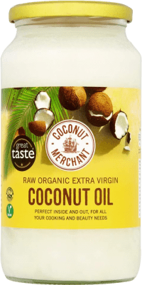 Huile Végétale Coconut Vierge Organic — Biologique 1 L Coconut — Noix de Coco