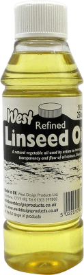Free Shipping | Vegetable Oil West Refinado — Refined United Kingdom Small Bottle 25 cl Linaza — Linseed