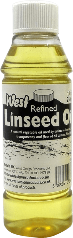 Free Shipping | Cooking Oil West. Linaza Refinado United Kingdom Small Bottle 25 cl