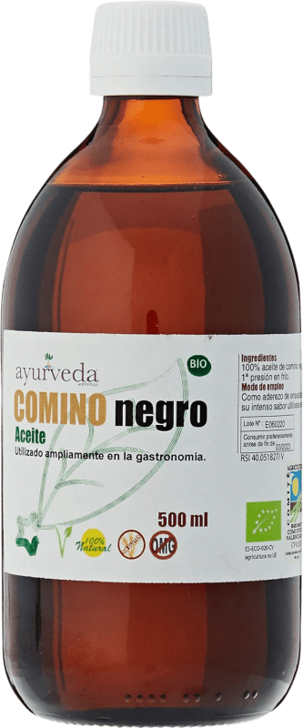 91,95 € Envío gratis | Aceite de Cocina ‎Ayurveda Comino Negro Bio Botella Medium 50 cl