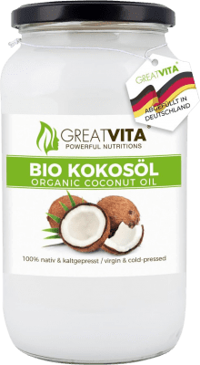 Vegetable Oil Mea Vita Virgin Organic — Eco 1 L Coco — Coconut