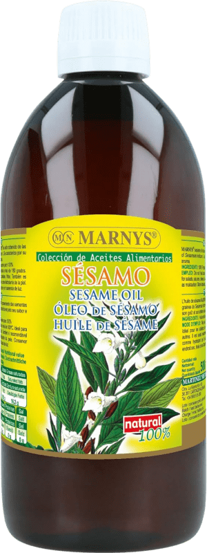 Free Shipping | Cooking Oil Marnys Sésamo Spain Medium Bottle 50 cl