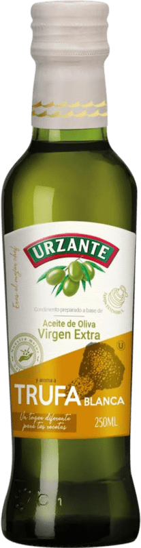 Spedizione Gratuita | Scatola da 6 unità Olio d'Oliva Urzante EVO Extra Vergine Spagna Bottiglietta 25 cl Trufa Blanca — Tartufo Bianco