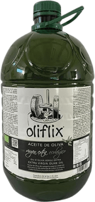 Aceite de Oliva Oliflix. Virgen Extra PET Bio Arbequina Tarragona Garrafa 5 L