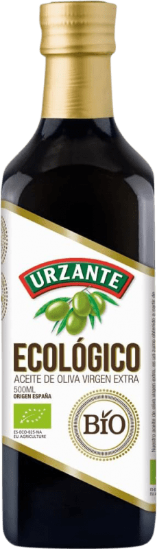 Envío gratis | Aceite de Oliva Urzante AOVE Virgen Extra España Eco — Ecológico Botella Medium 50 cl