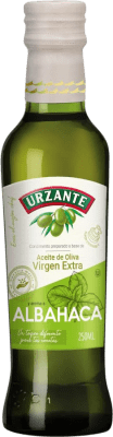 送料無料 | 6個入りボックス オリーブオイル Urzante Virgen Extra Albahaca スペイン 小型ボトル 25 cl