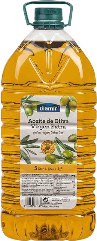 Free Shipping | Olive Oil Diamir Virgen Extra Spain Carafe 5 L