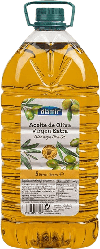 Envio grátis | Azeite de Oliva Diamir AOVE Virgem Extra Espanha Garrafão 5 L