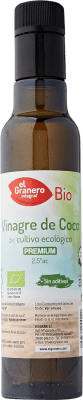 Envio grátis | Vinagre El Granero Integral Coco Bio Espanha Biológico Garrafa Pequena 25 cl