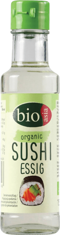 Envio grátis | Vinagre Bioasia Arroz Sushi Essig China Biológico Garrafa Pequena 15 cl Envio grátis | Vinagre Bioasia Arroz Sushi Essig China Biológico Garrafa Pequena 15 cl