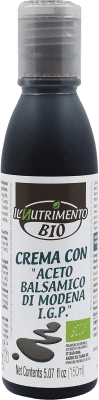 Kostenloser Versand | 6 Einheiten Box Essig Il Nutrimento Probios Crema Balsamico D.O.C. Modena Italien Kleine Flasche 15 cl