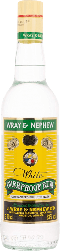 Envoi gratuit | Rhum Wray & Nephew. Overproof White Jamaïque 70 cl