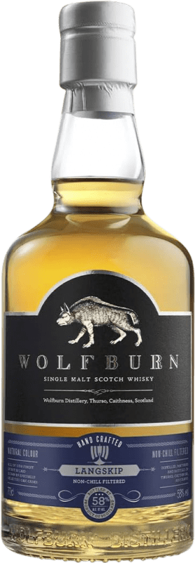 72,95 € | Whisky Single Malt Wolfburn Langskip Royaume-Uni 70 cl