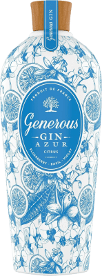 ジン Generous. Azur Basil — バジル, Citrus — シトラス, Elderflower — エルダーフラワー, Violet — スミレ