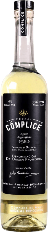 Envoi gratuit | Mezcal Cómplice Amor Espadín Reposado Mexique 75 cl