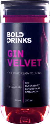 Kostenloser Versand | Mixer Bold Cóctel Gin Verde Spanien Kleine Flasche 25 cl