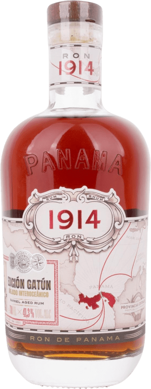 Envío gratis | Ron Ron 1914. Barril Edición Gatún Panamá 70 cl