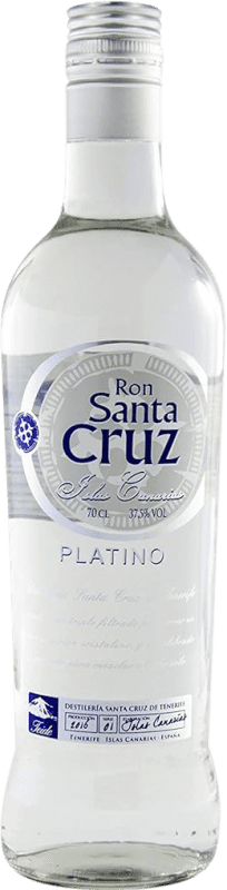 13,95 € | Rhum Santa Cruz Islas Canarias Platino — Édition Platine Espagne 70 cl
