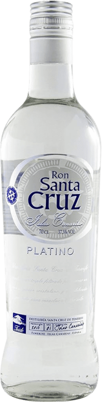 Spedizione Gratuita | Rum Santa Cruz Tenerife. Platino Spagna 70 cl