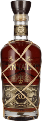 朗姆酒 Plantation Rum Barbados 20th Anniversary XO 特别的瓶子 1,75 L