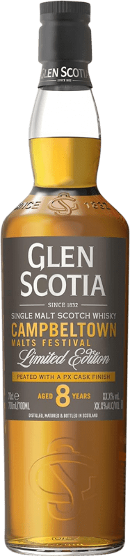 89,95 € | Купажированный виски Glen Scotia Campbeltown Festival PX Pedro Ximénez Sherry Cask Finish — Финишная выдержка в бочке, Ограниченный выпуск Объединенное Королевство 8 Лет 70 cl
